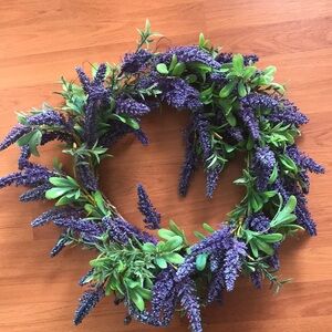 Lavender and GreeneryWreath